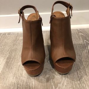 Wedges- brown